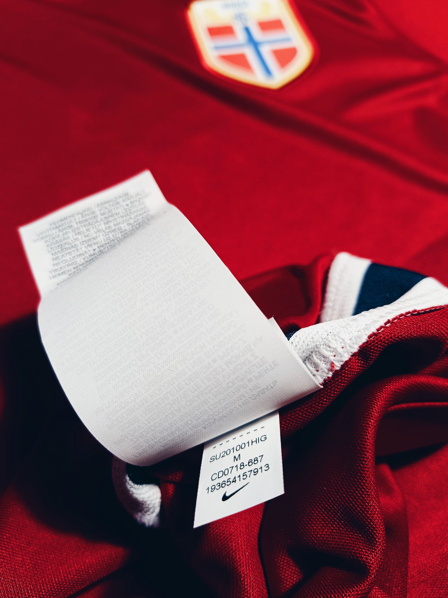 Norway 2020 Home Haaland BNWT M