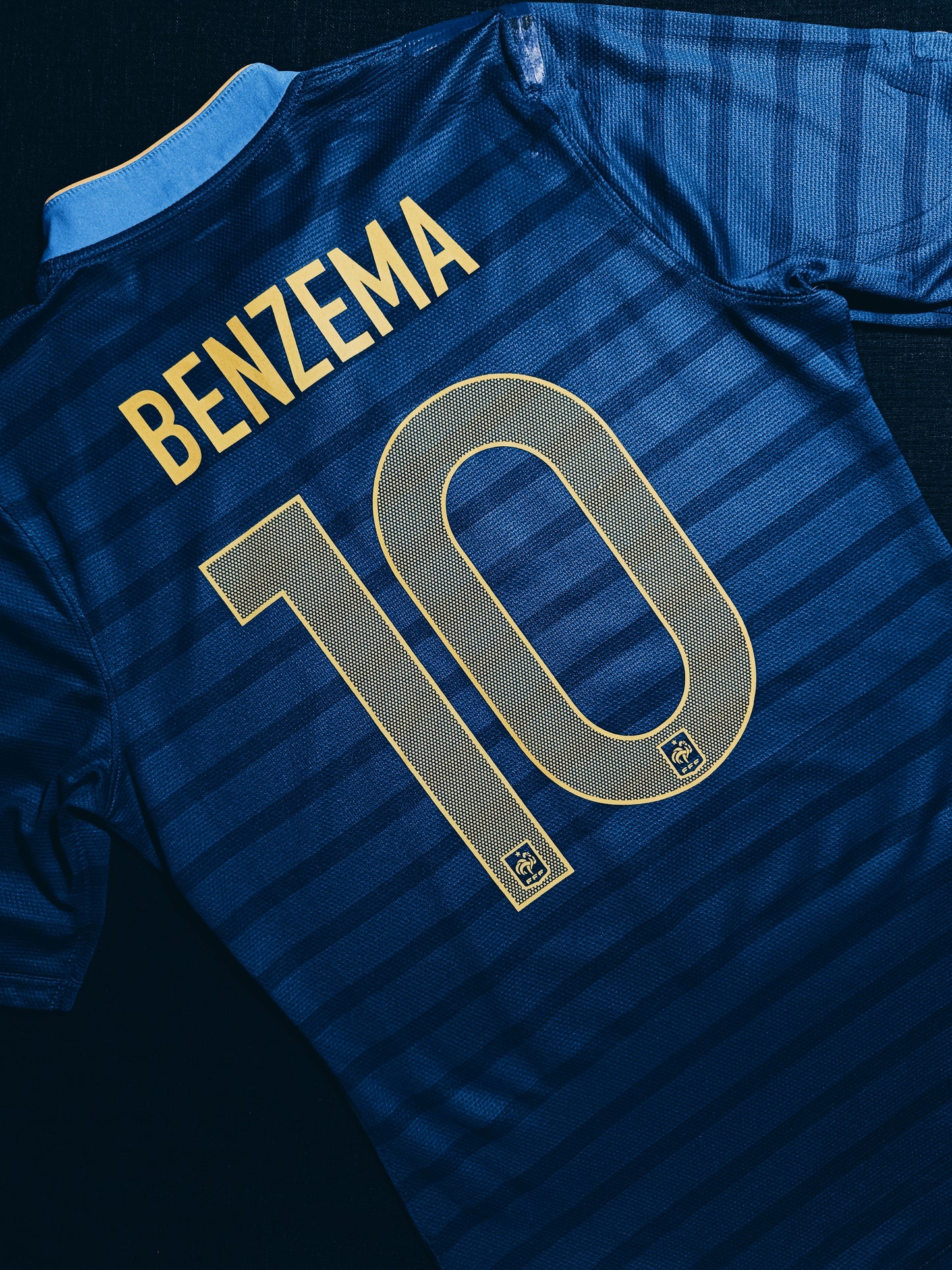 France 2011 Home Benzema Player Issue M