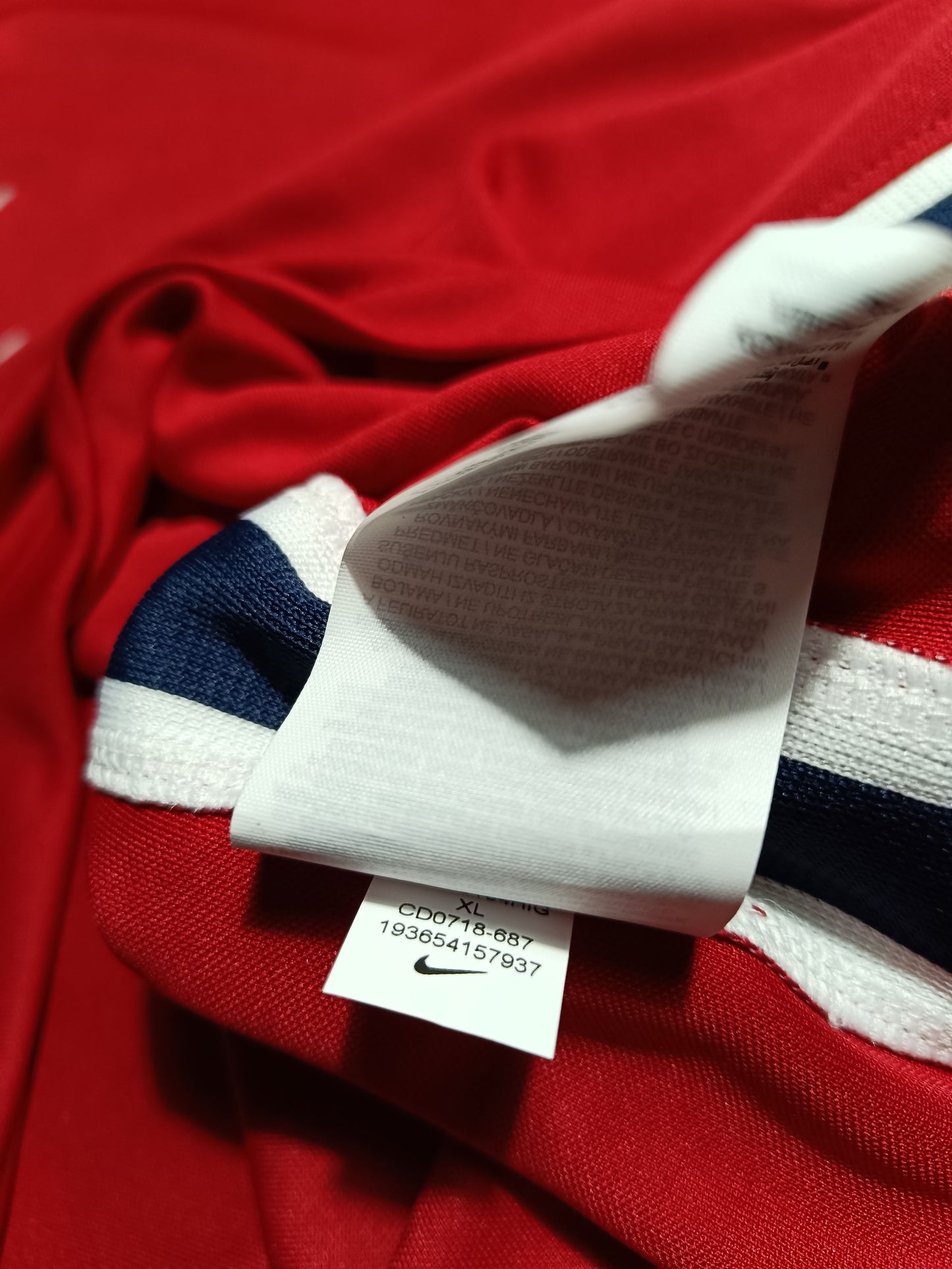 Norway 2020 Home Haaland BNWT XL