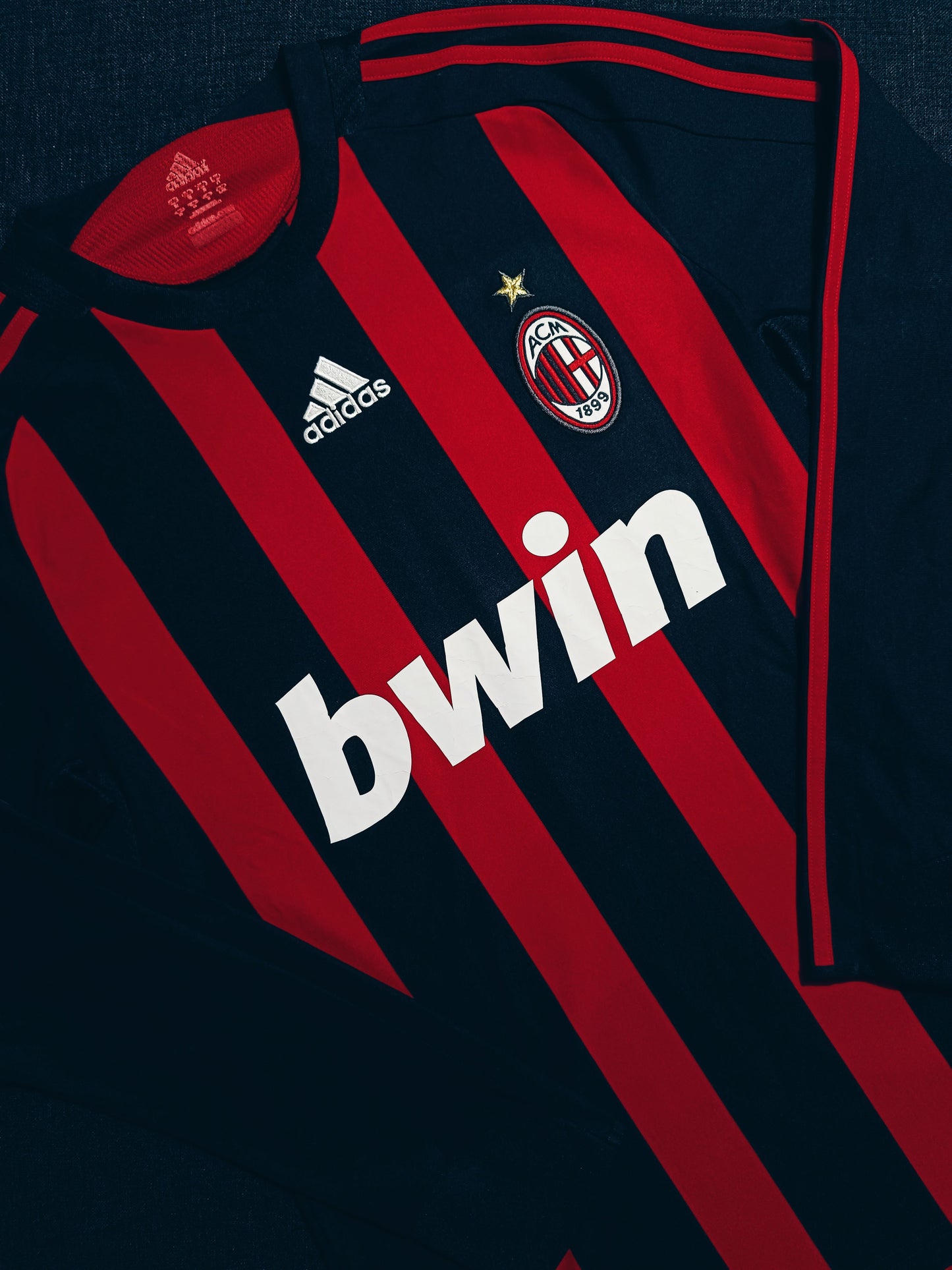 AC Milan 2008/09 Home LongSleeve Beckham M