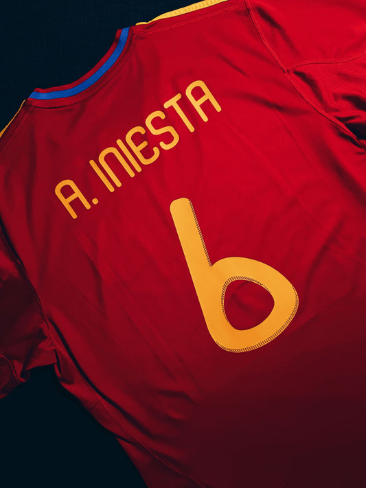 Spain 2010 Home Iniesta XL