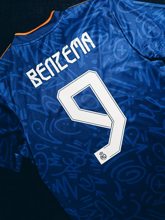 Real Madrid 2021/22 Away Benzema M