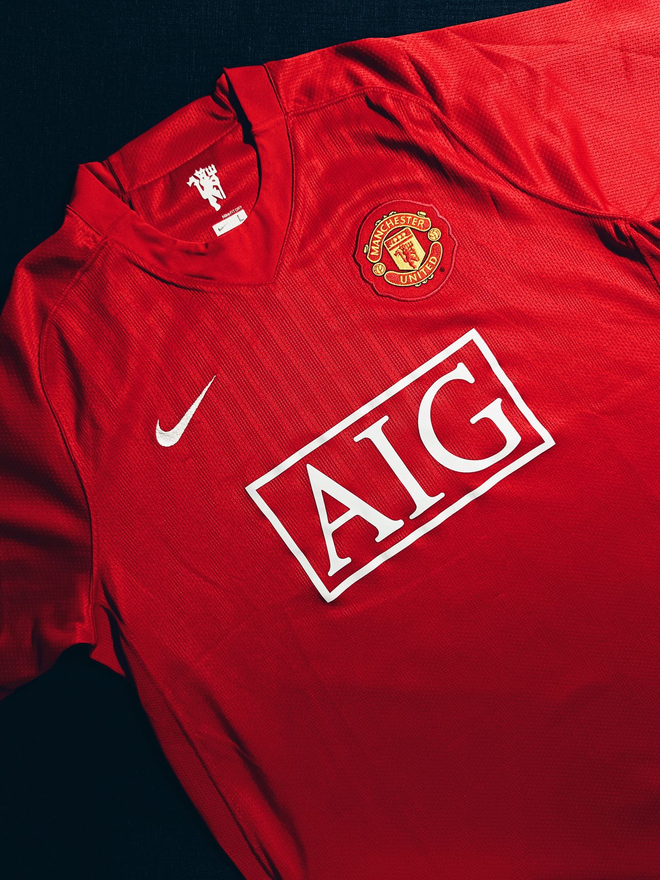 Manchester United 2007/08 Home Ronaldo L