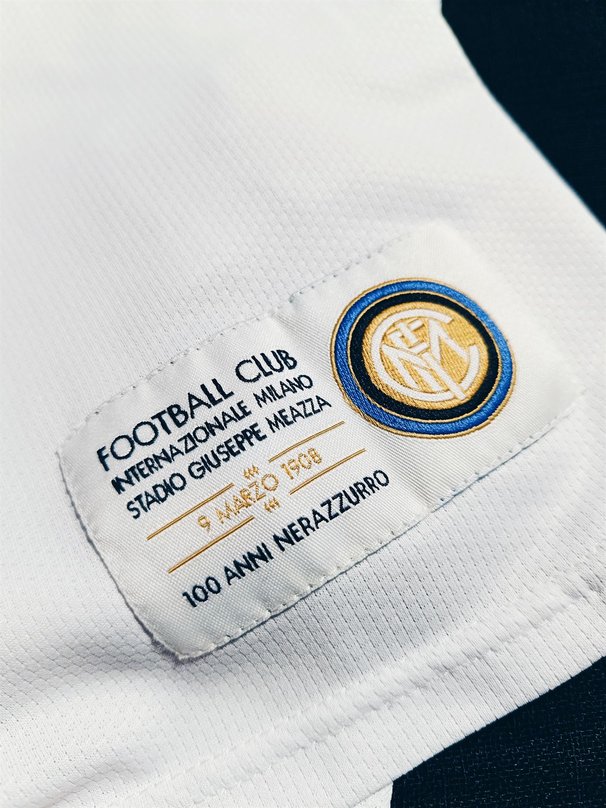 Inter Milan 2007/08 Centenary Away M