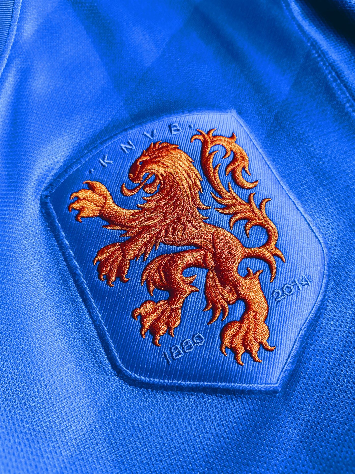 Netherlands 2014 Away Player Issue M