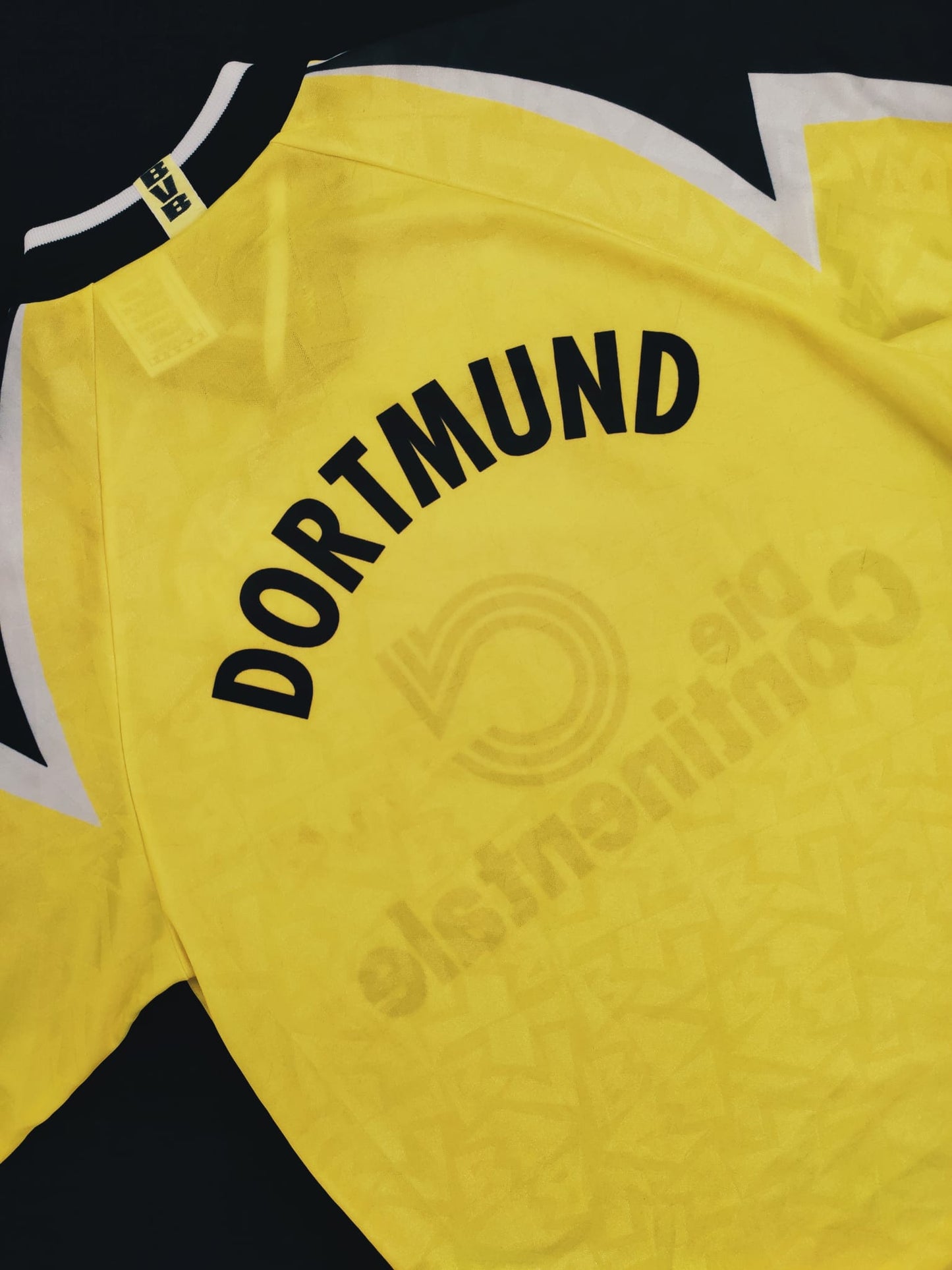 Borussia Dortmund 95/96 Home Long Sleeve M